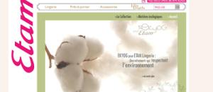 Quand Etam Lingerie se met au bio...